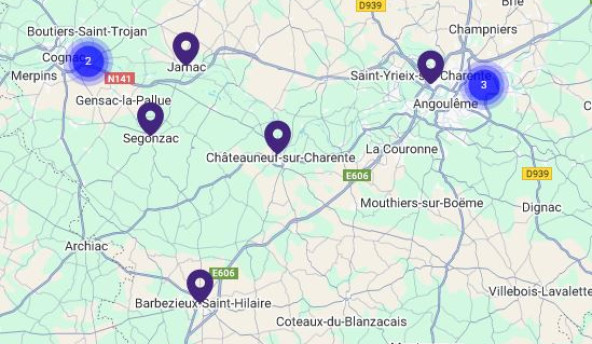 Nos agences des Charentes