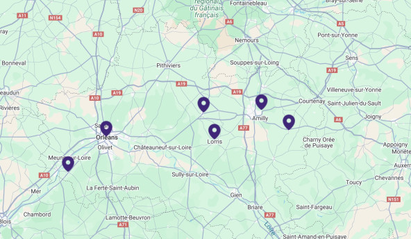 Agences du 45